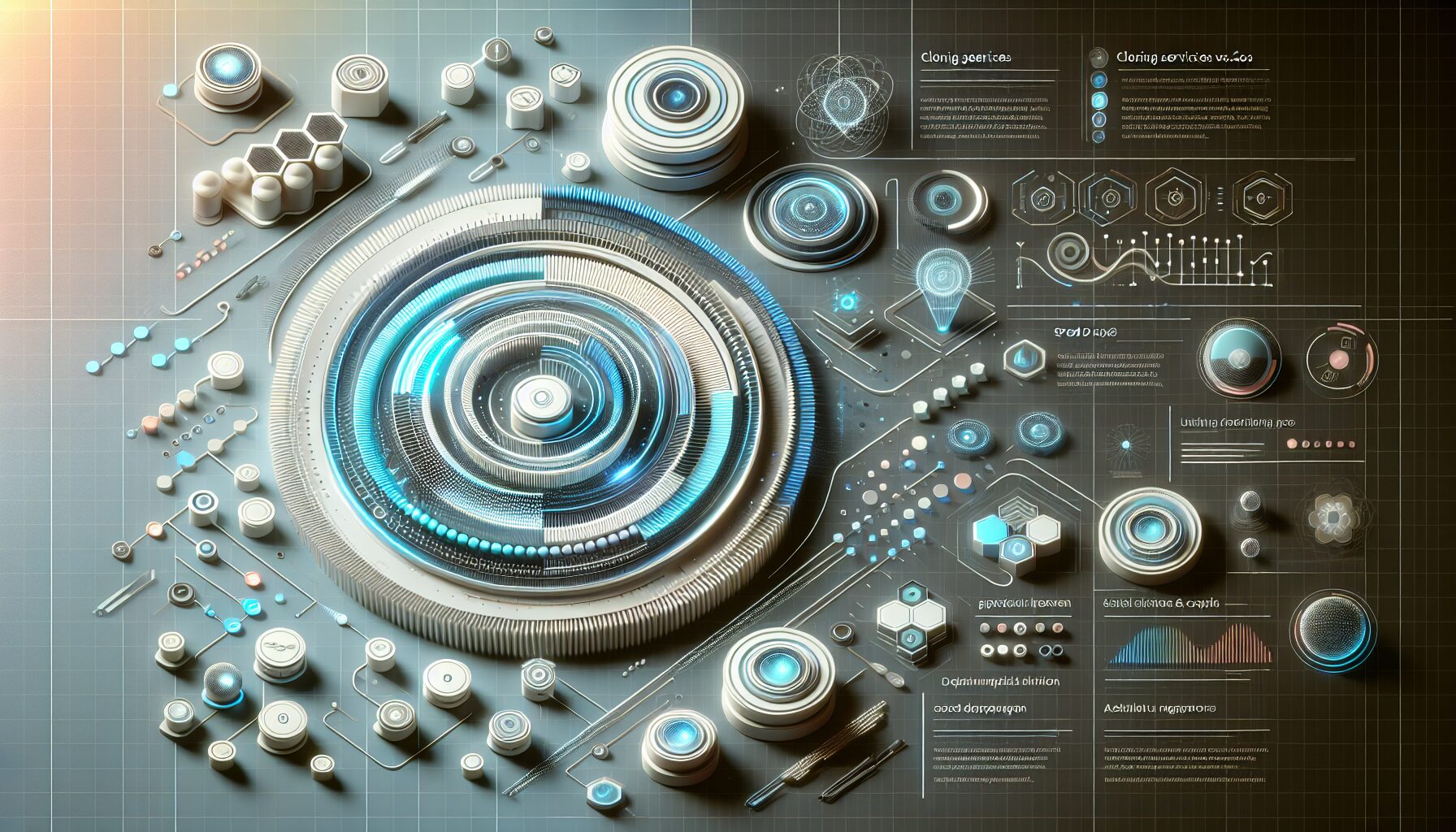 Illustration contrasting website cloning automation and manual translation plugin dashboards.