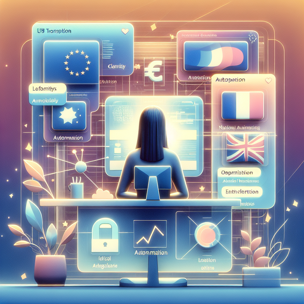 EU Market Expansion strategy visually explained with multilingual Shopify dashboards and localization automation technology.
