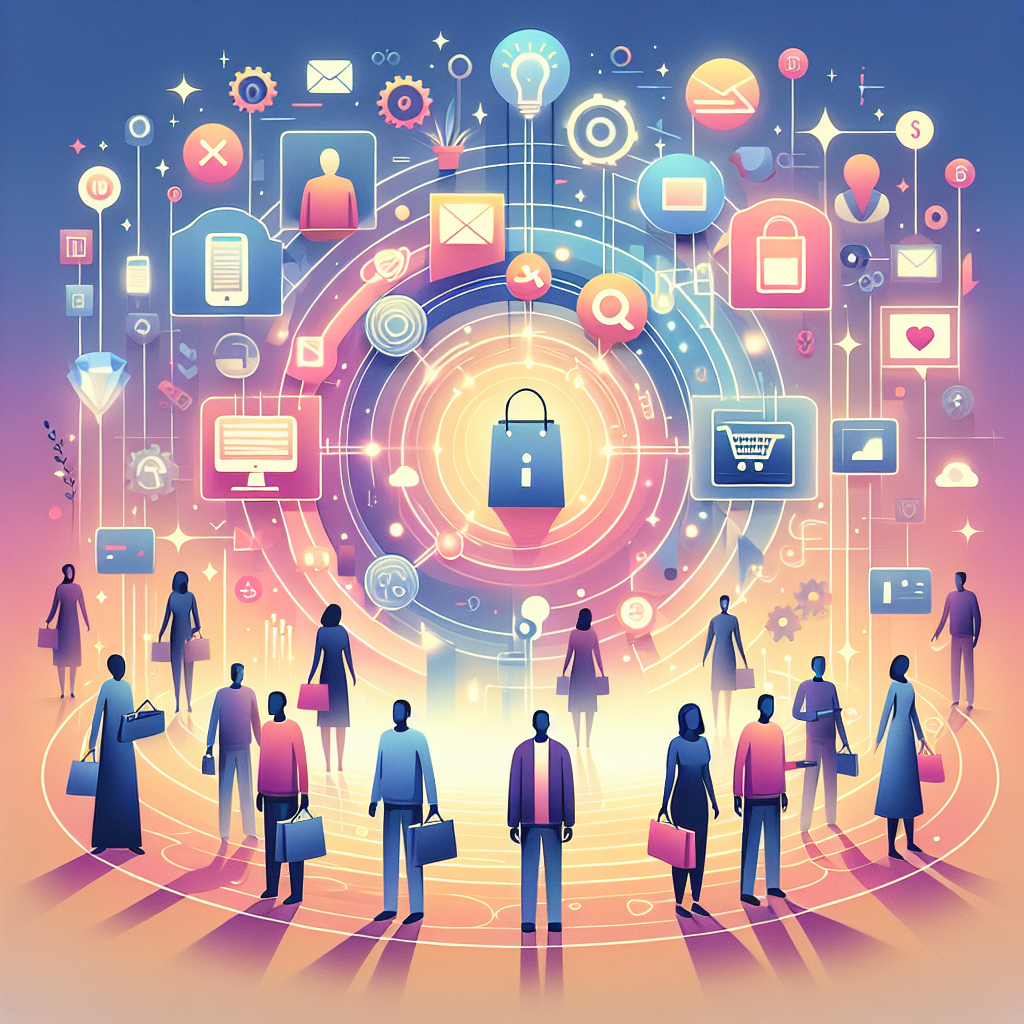 Diverse online shoppers engaging through a multilingual e-commerce platform, representing e-commerce localization and global trust.