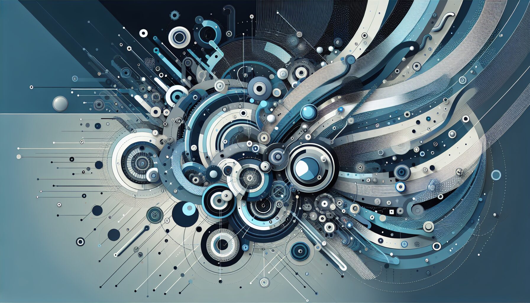 An illustration showing a multilingual business website automatically adapting to EU languages with SEO indicators.